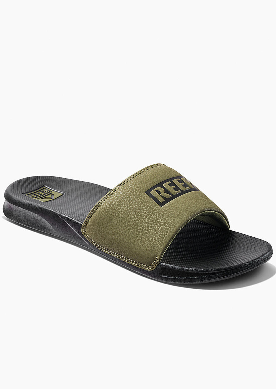 Reef Men&#39;s One Slides Olive Reef