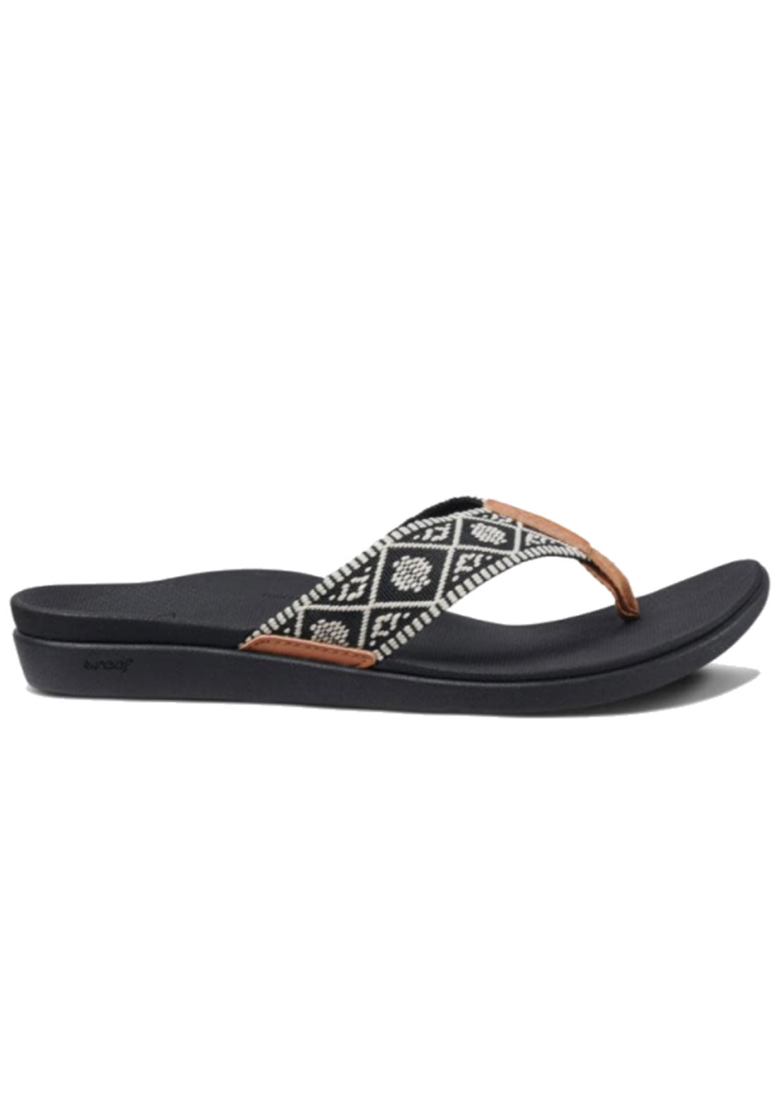 Reef Women&#39;s Orth Woven Sandals Black