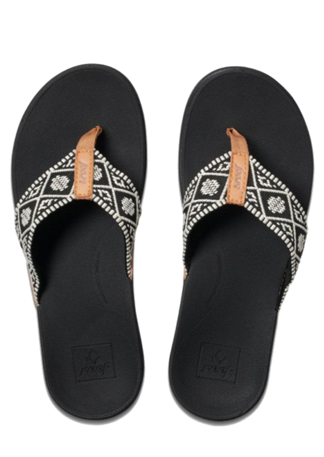 Reef Women&#39;s Orth Woven Sandals Black