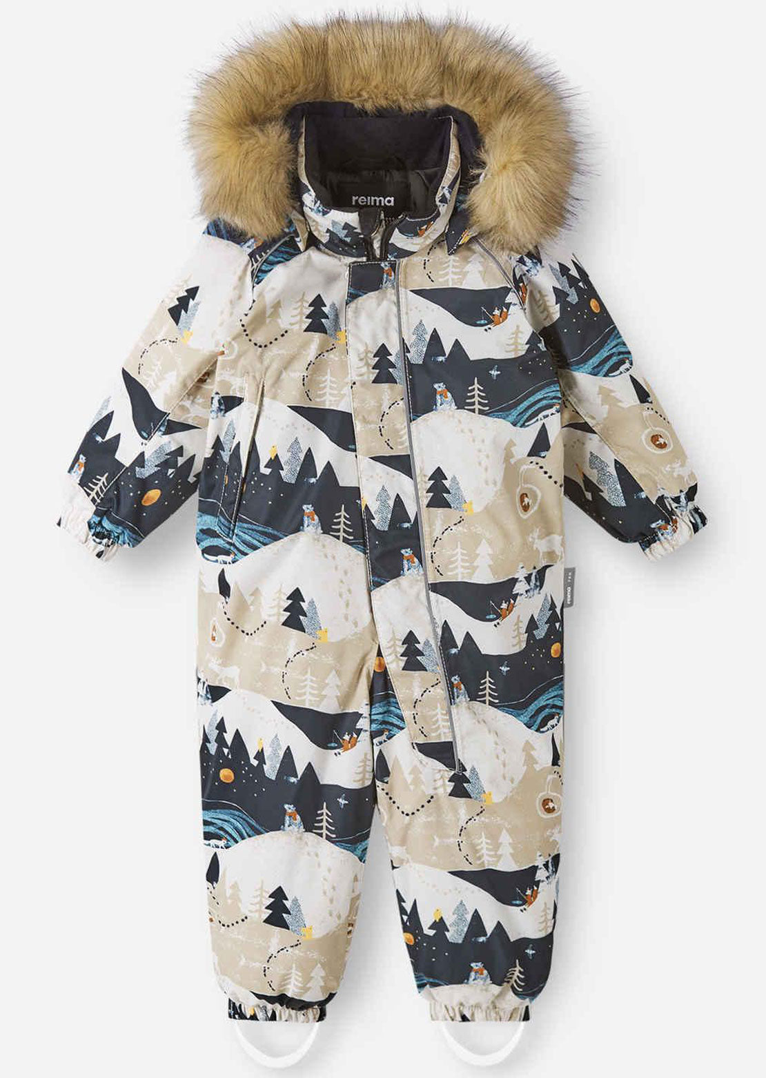 Reima Toddler Reimatec Lappi Winter Overall Light Oak
