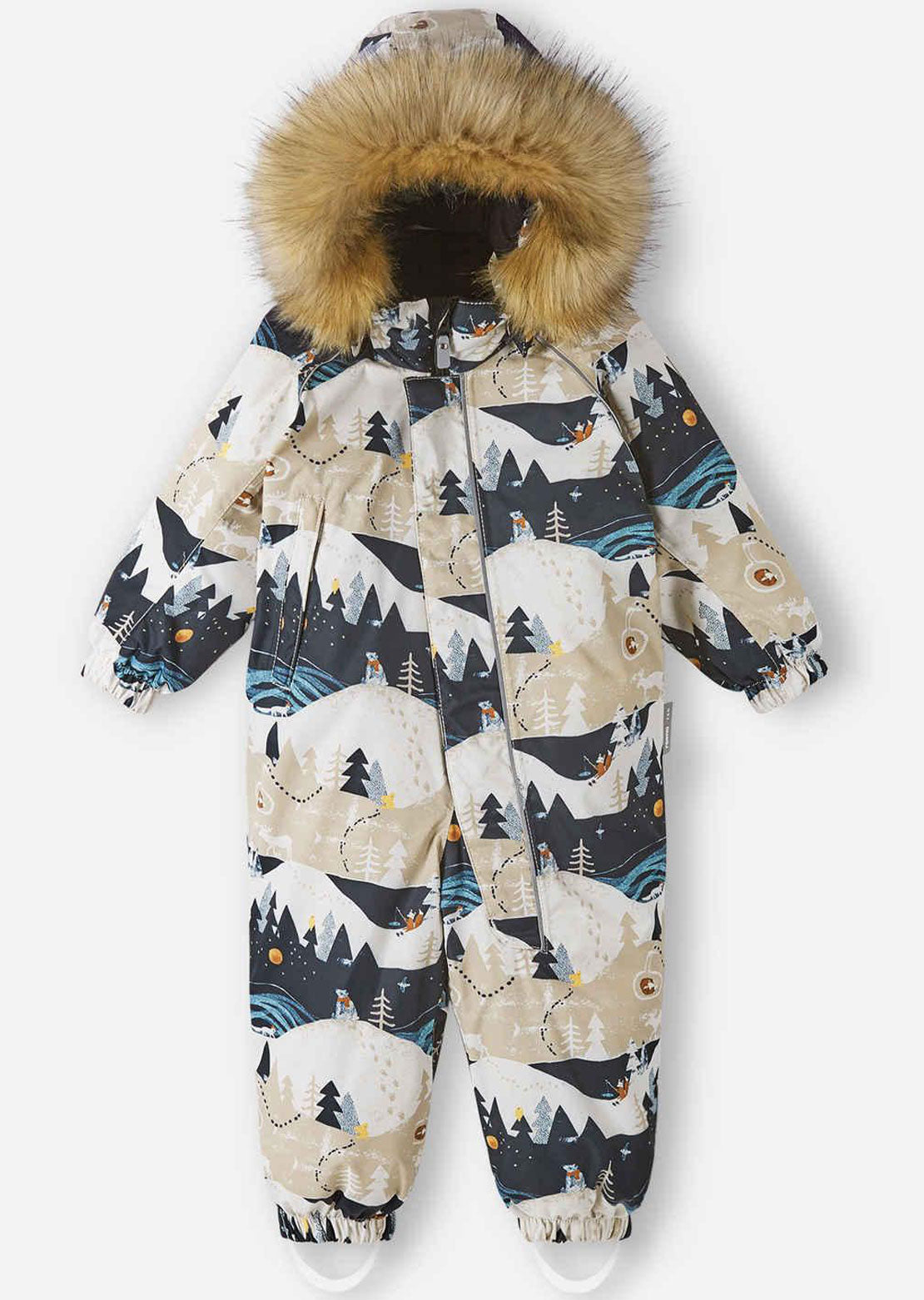 Reima Toddler Reimatec Lappi Winter Overall Light Oak