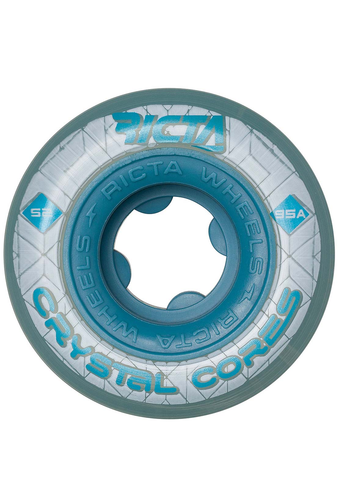 Ricta Crystal Cores 95A Skateboard Wheels 52 mm