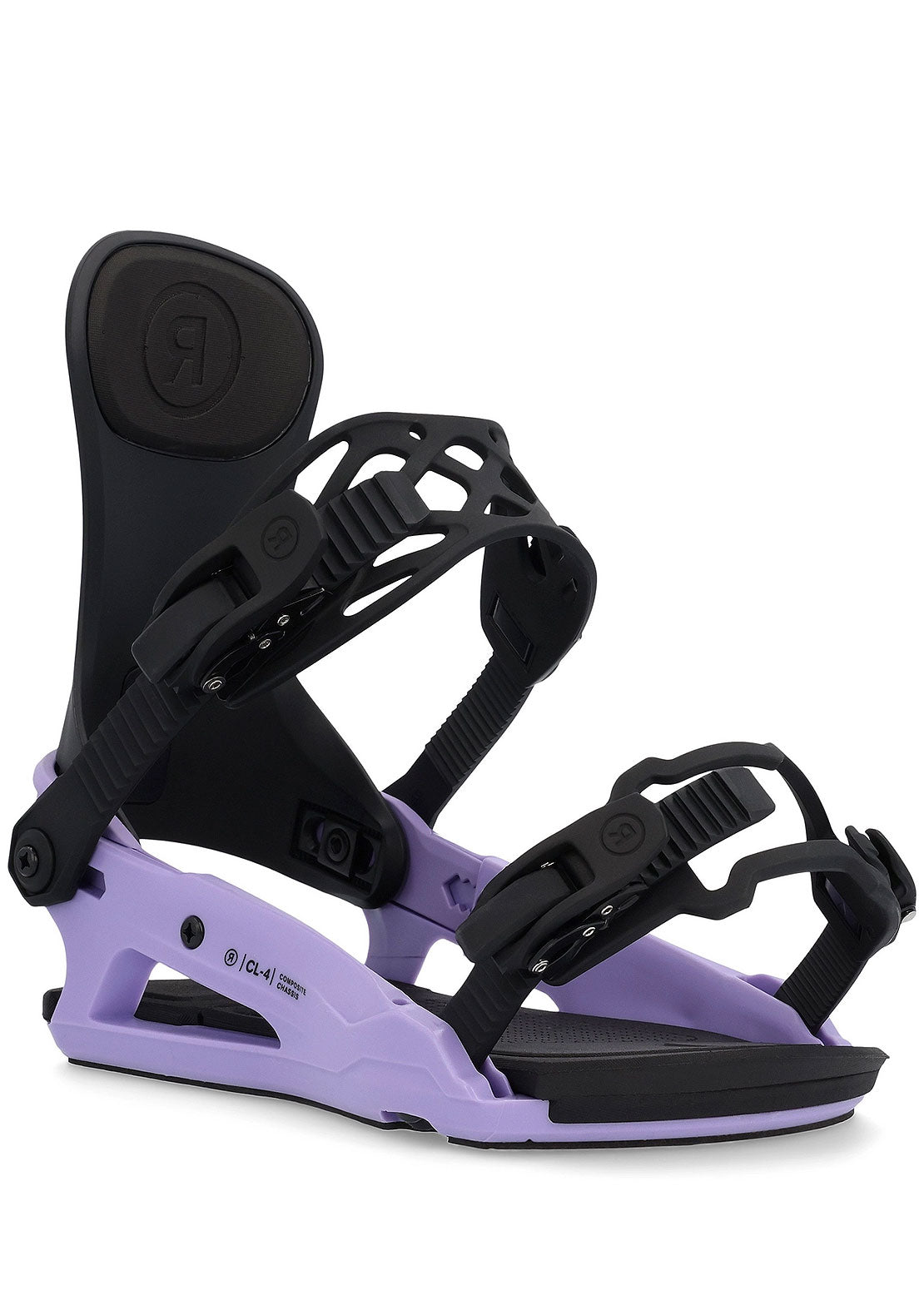 Ride Women&#39;s Cl-4 Snowboard Bindings Digital Violet