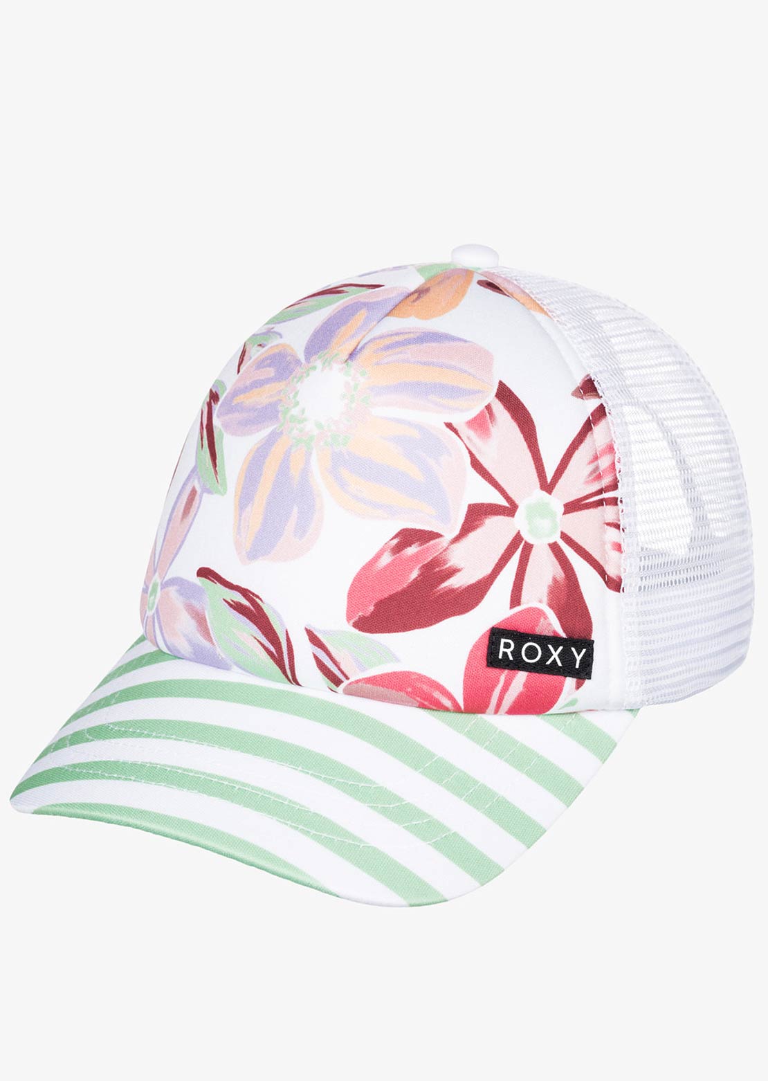 Roxy Junior Honey Coconut Cap Bright White Bayside Blooms