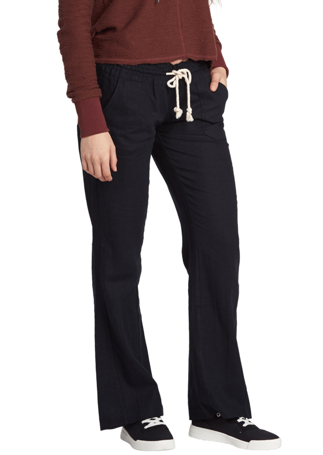 Roxy Women&#39;s Oceanside Pants True Black