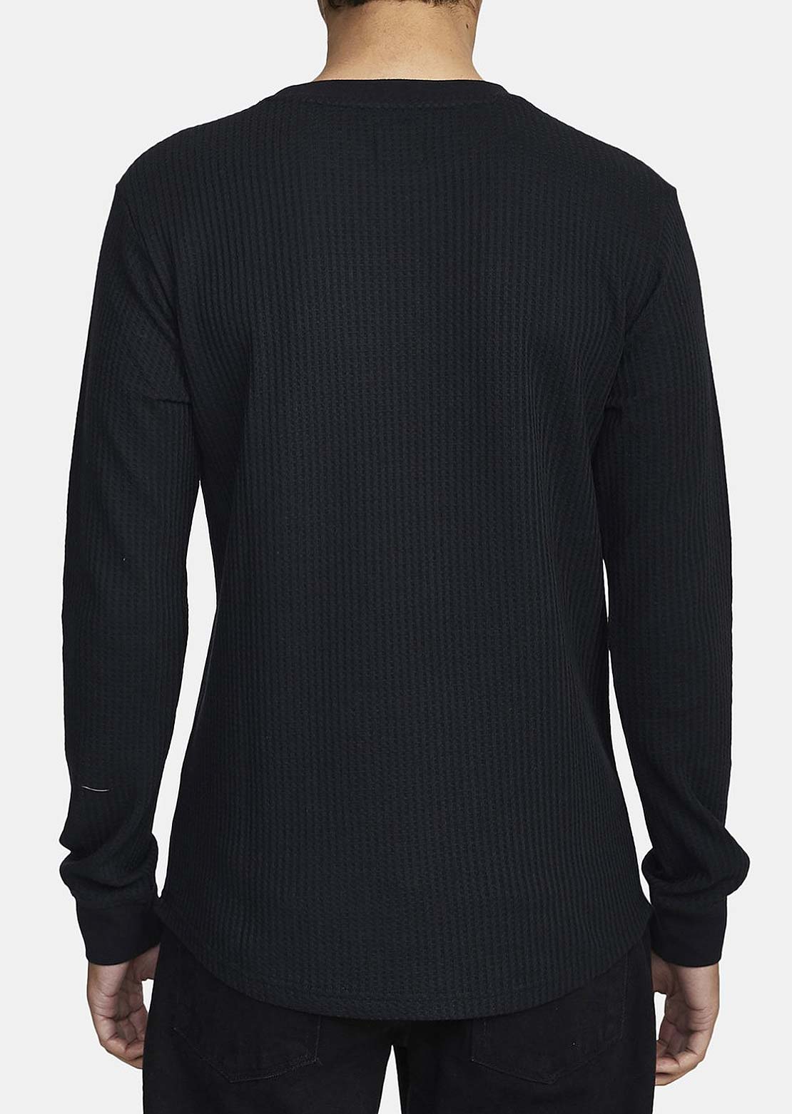 RVCA Men&#39;s Day Shift Thermal Longsleeve Black