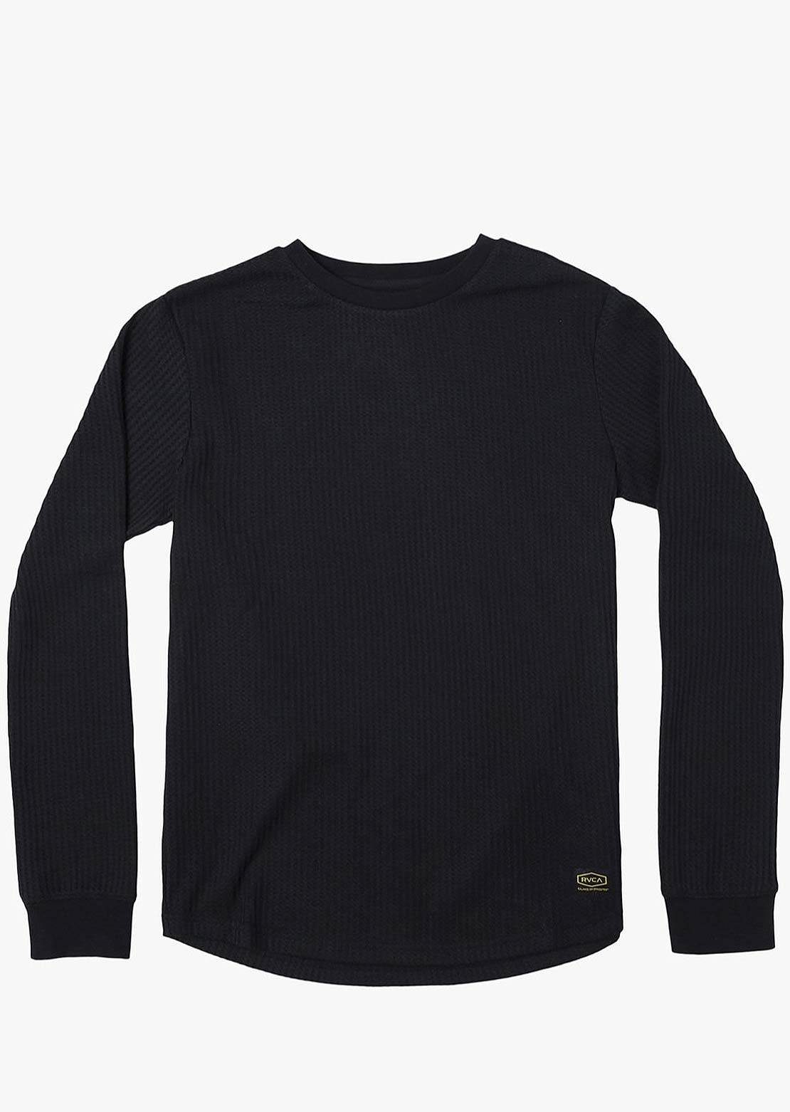RVCA Men&#39;s Day Shift Thermal Longsleeve Black