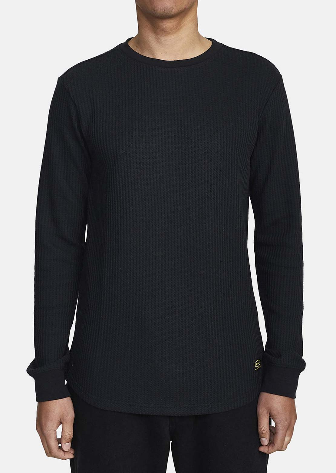 RVCA Men&#39;s Day Shift Thermal Longsleeve Black