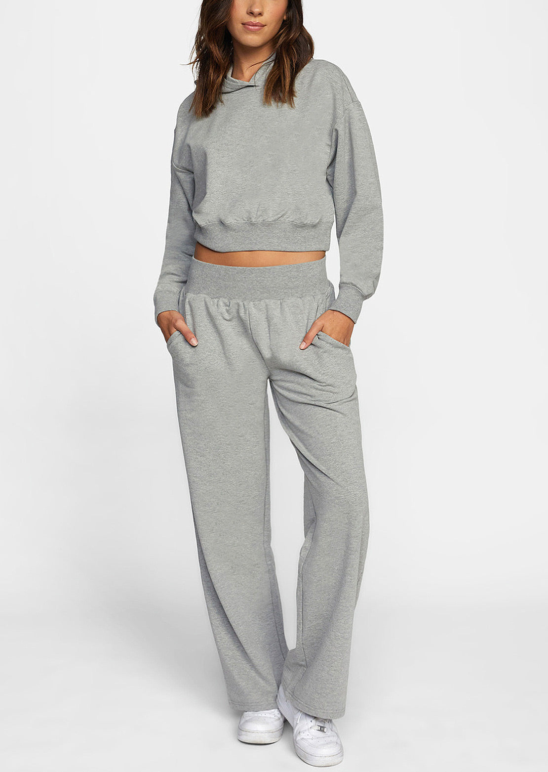 RVCA Women&#39;s Rise Up Hood Heather Grey