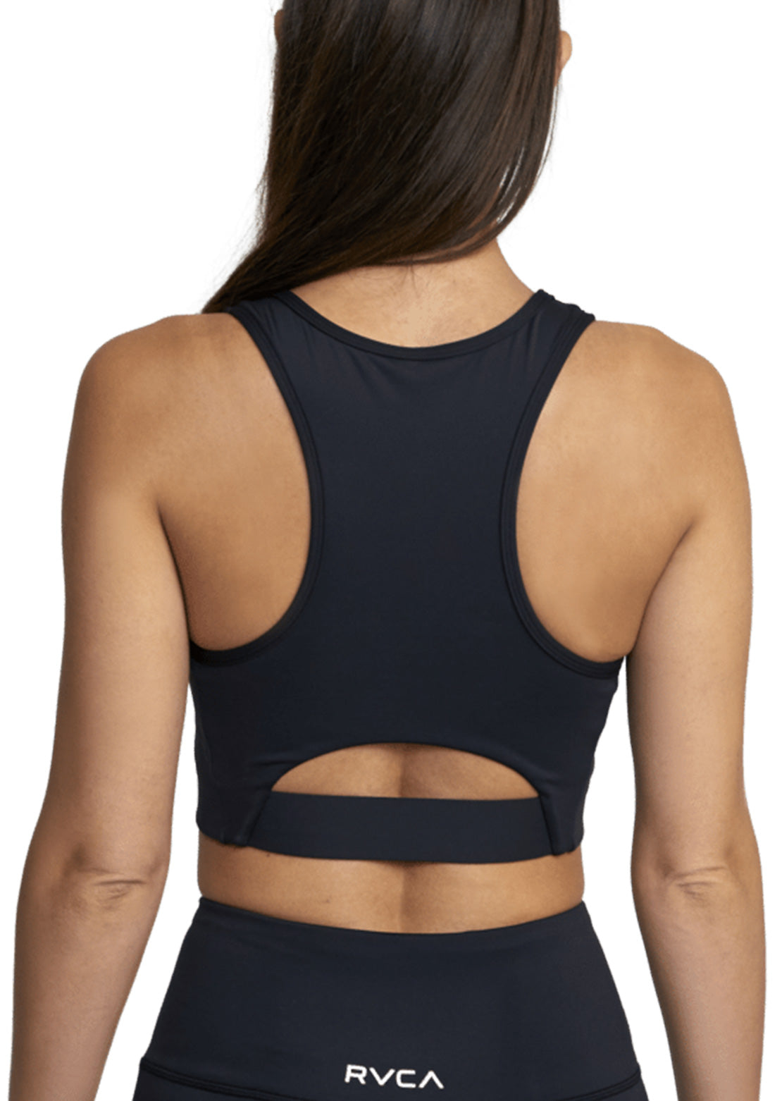 RVCA Women&#39;s VA Essential Bra Top Black