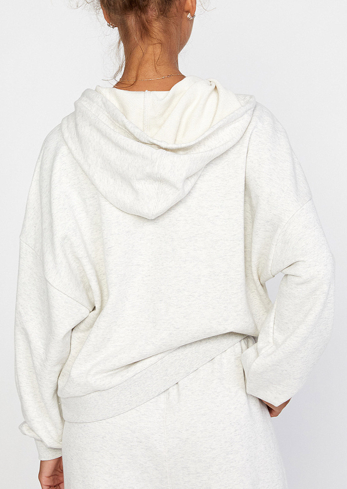 RVCA Women&#39;s VA Essential Hood Snow Marle