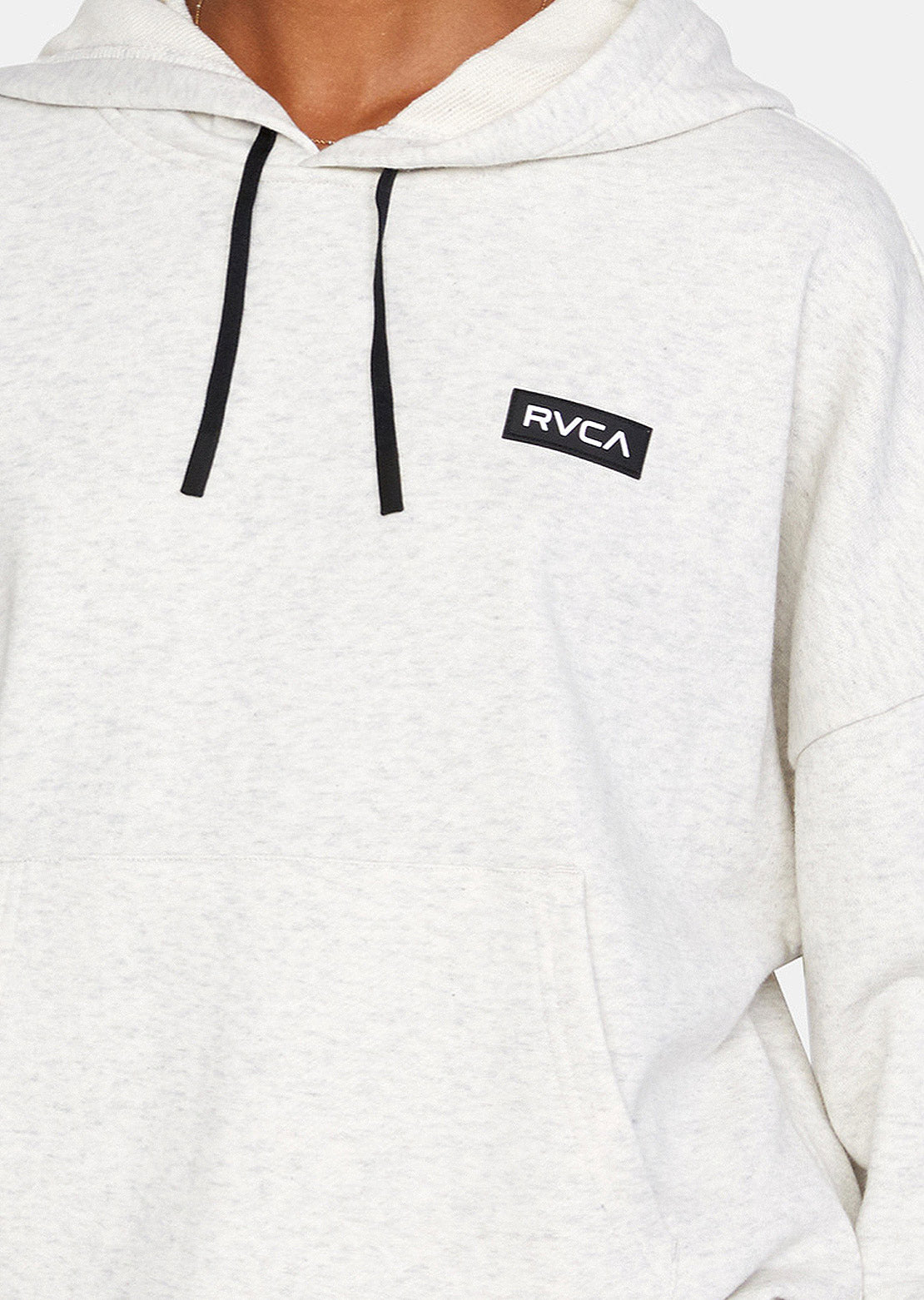 RVCA Women&#39;s VA Essential Hood Snow Marle