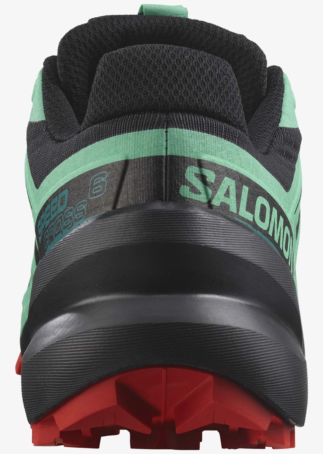 Salomon Women&#39;s Speedcross 6 Shoes Black/Biscany Green/Fiery Red