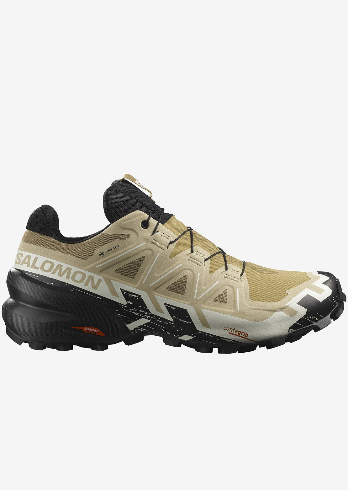 Salomon Men's Speedcross 6 GORE-TEX Shoes Kelp/Black/Vanila