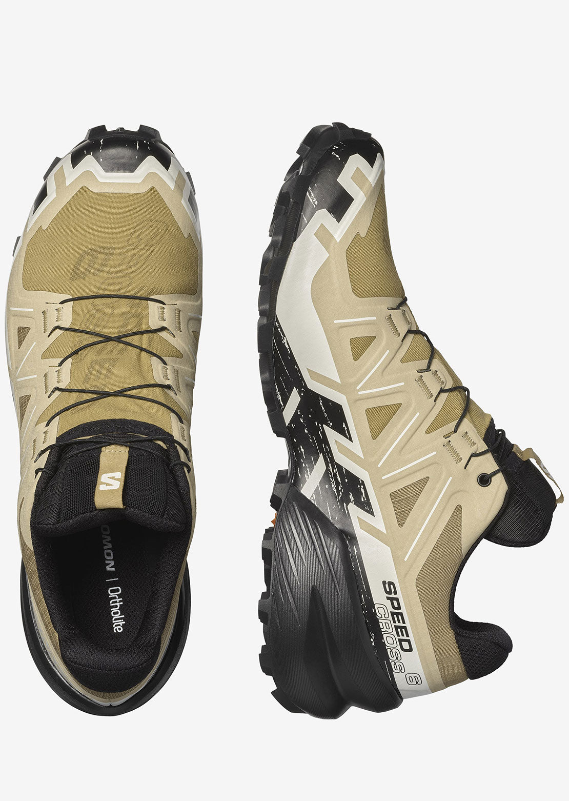 Salomon Men's Speedcross 6 GORE-TEX Shoes Kelp/Black/Vanila