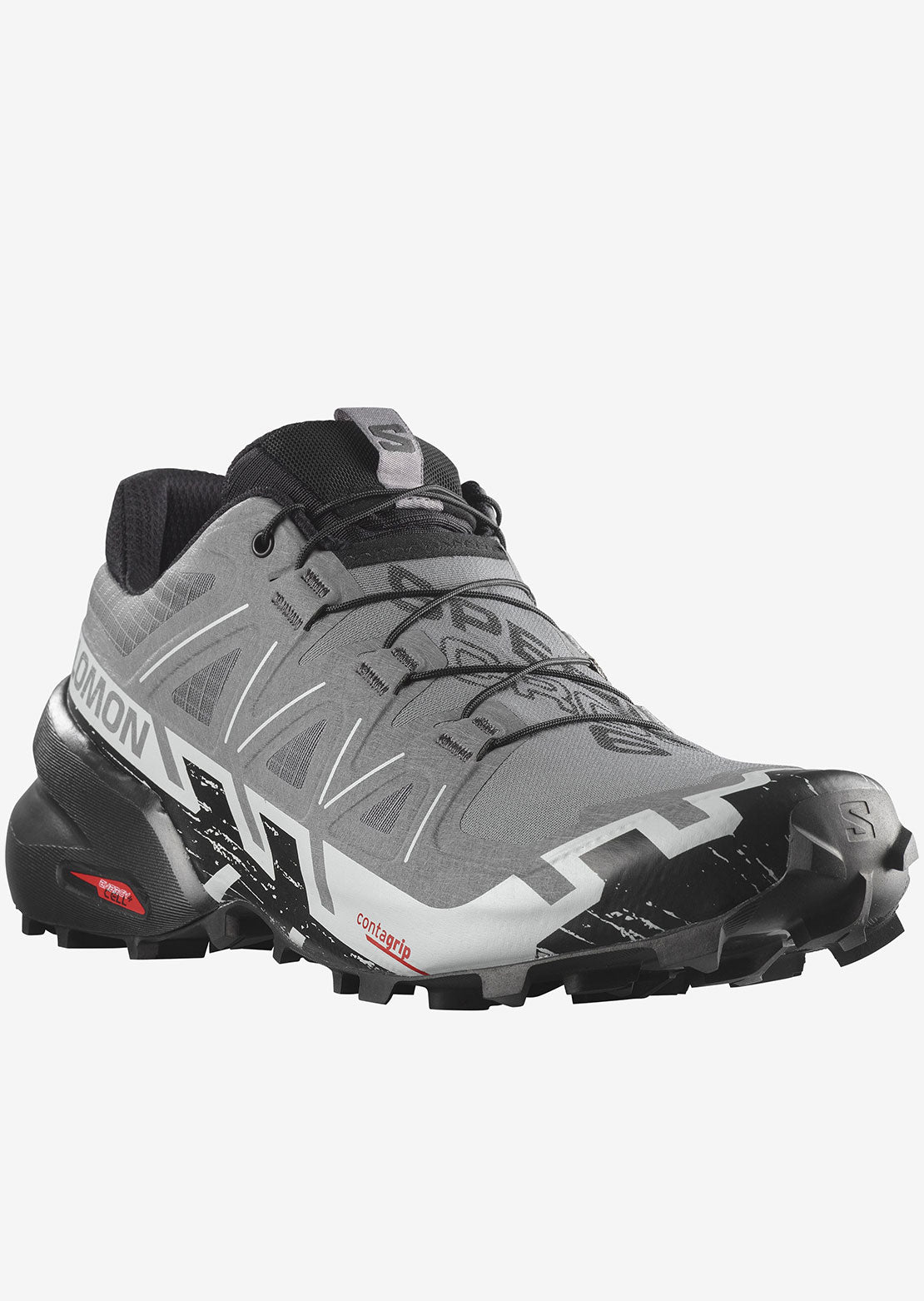 Salomon Men's Speedcross 6 Shoes Quiet Shade/Black/Pearl Blue