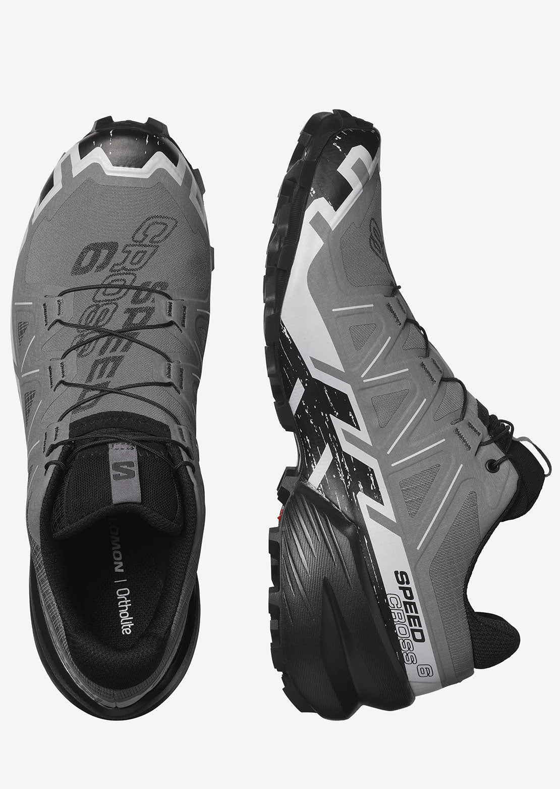Salomon Men's Speedcross 6 Shoes Quiet Shade/Black/Pearl Blue