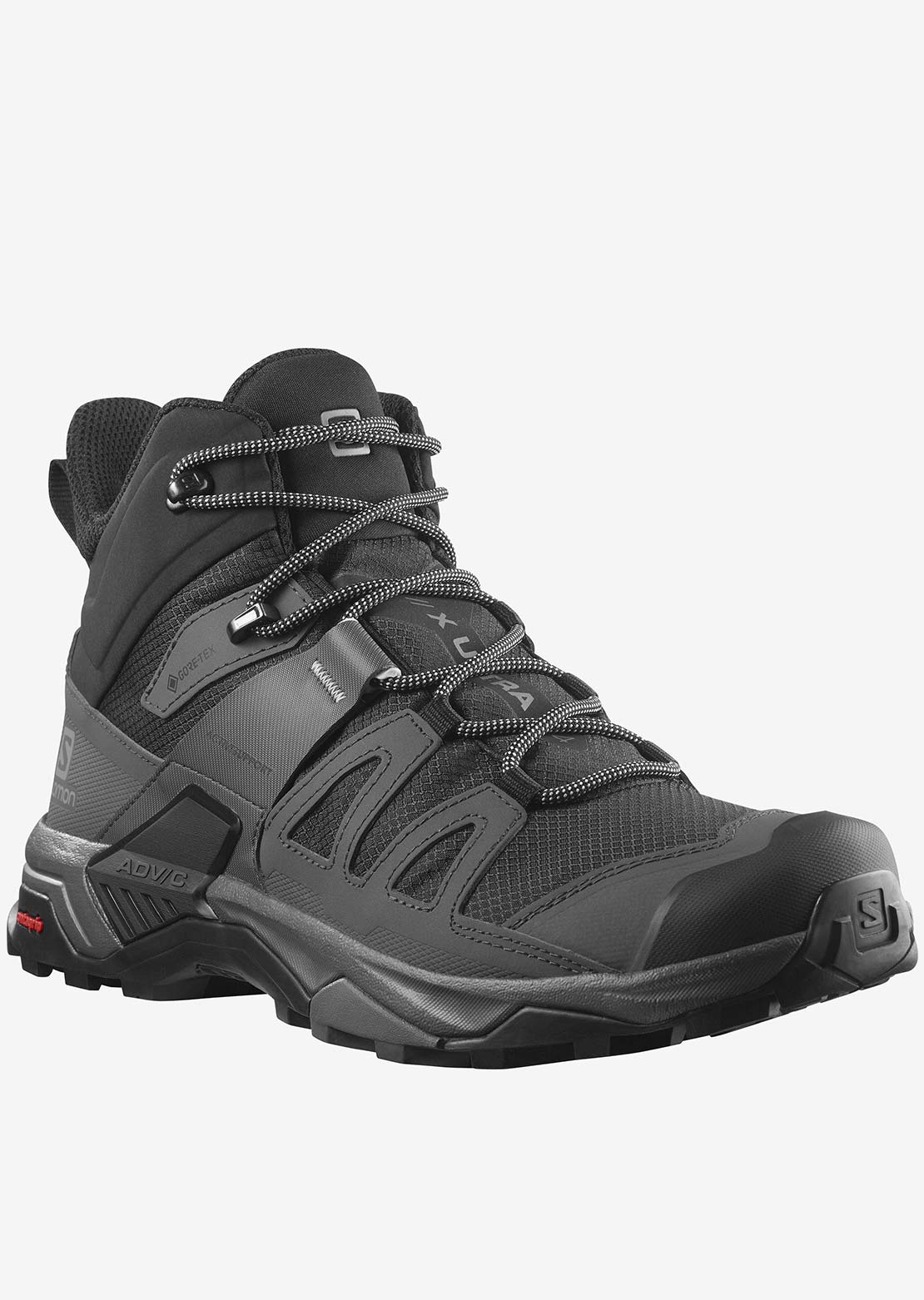 Salomon Men's X Ultra 4 Mid GTX Shoes Black/Magnet/Pearl Blue