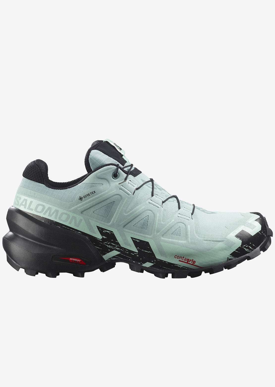Salomon Women's Speedcross 6 GORE-TEX Shoes Aqua/Black/Yucca