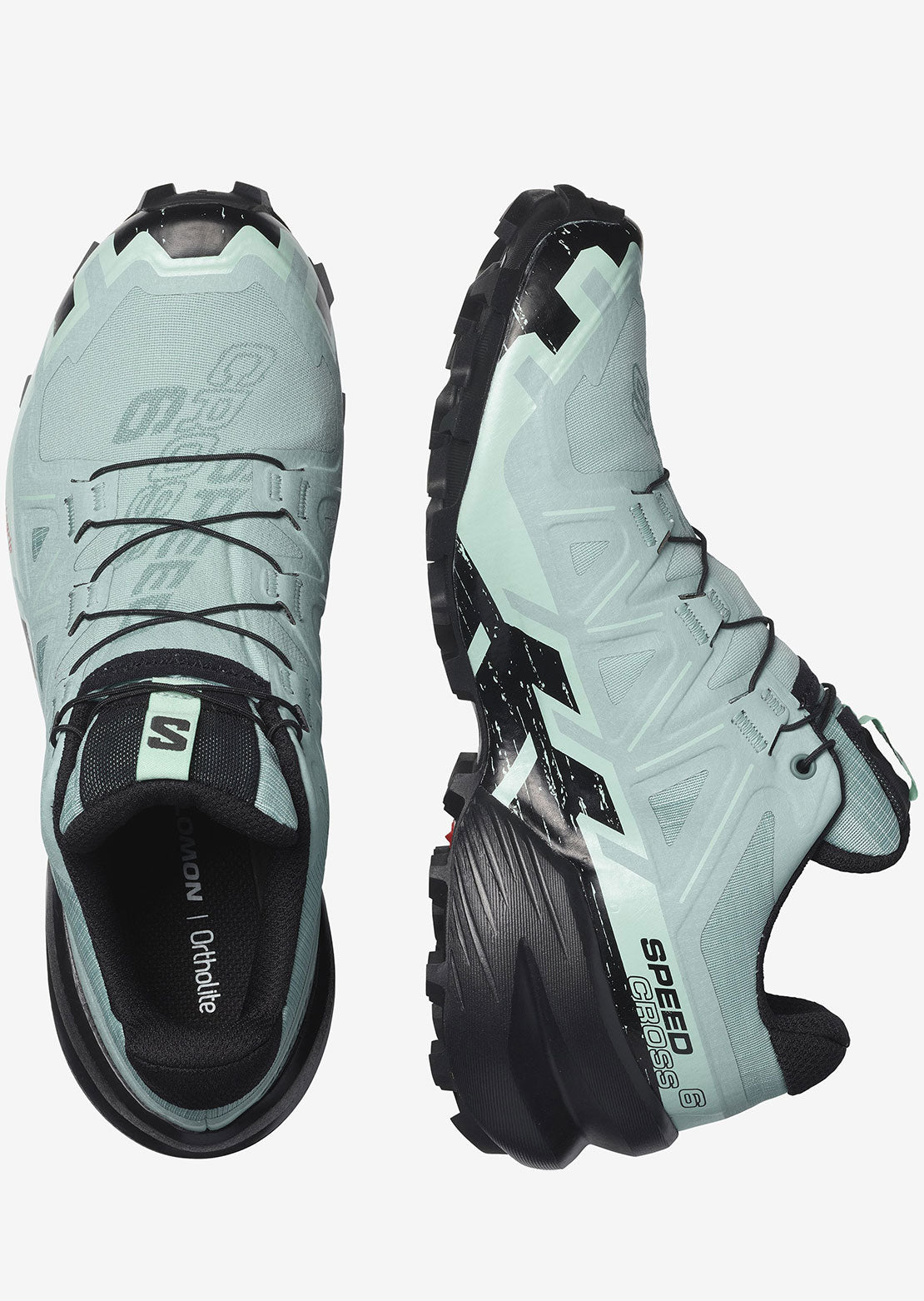 Salomon Women's Speedcross 6 GORE-TEX Shoes Aqua/Black/Yucca