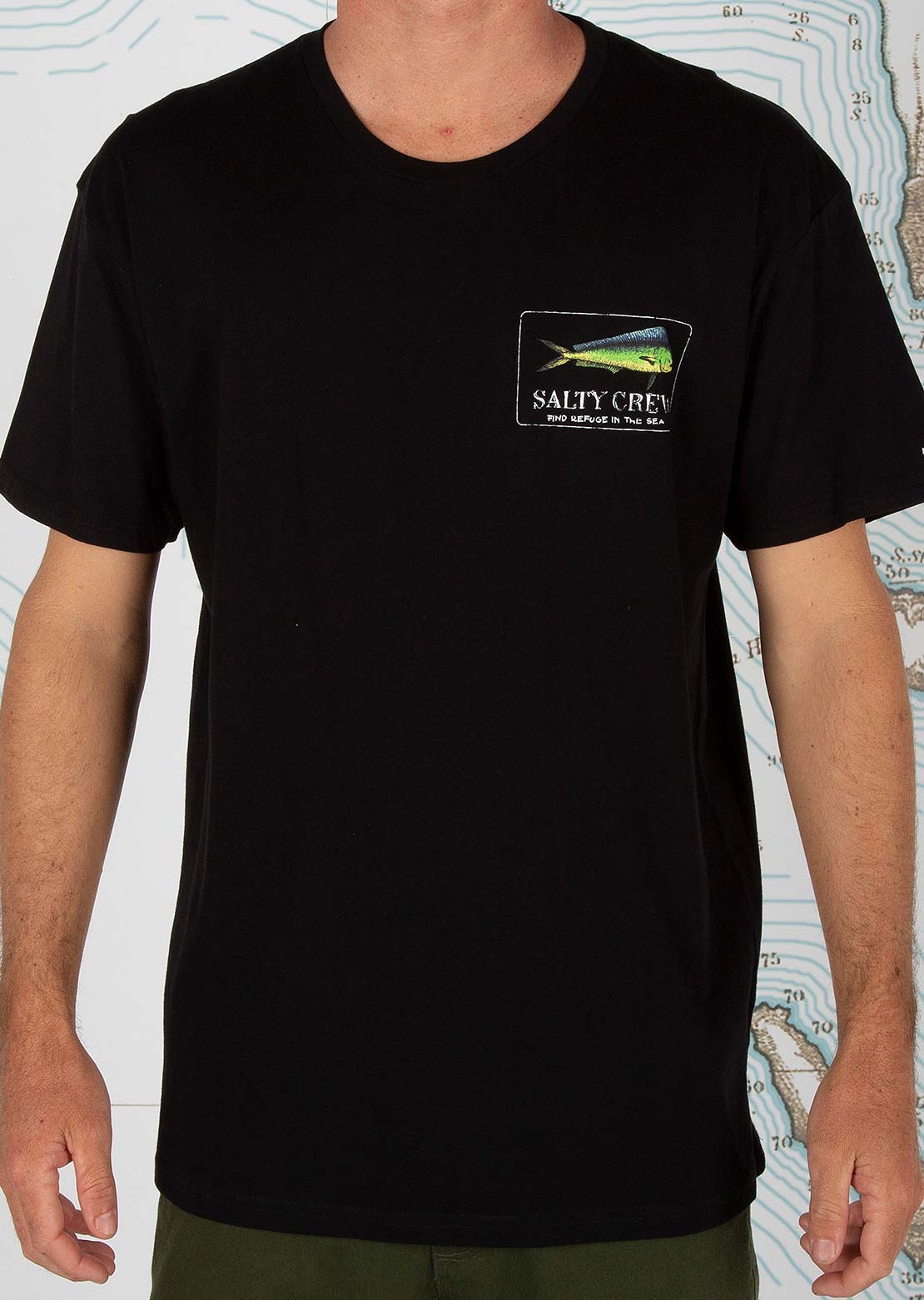 Salty Crew Men&#39;s EL Dorado Premium T-Shirt Black