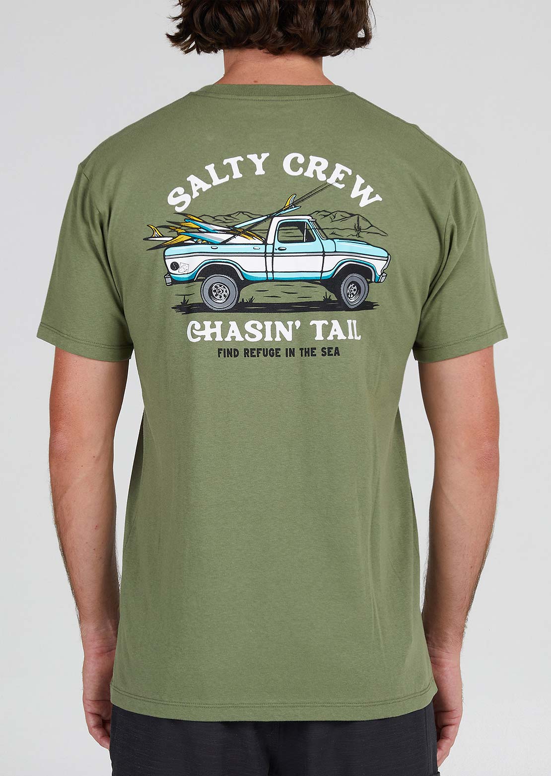 Salty Crew T-shirt premium hors route pour hommes - PRFO Sports