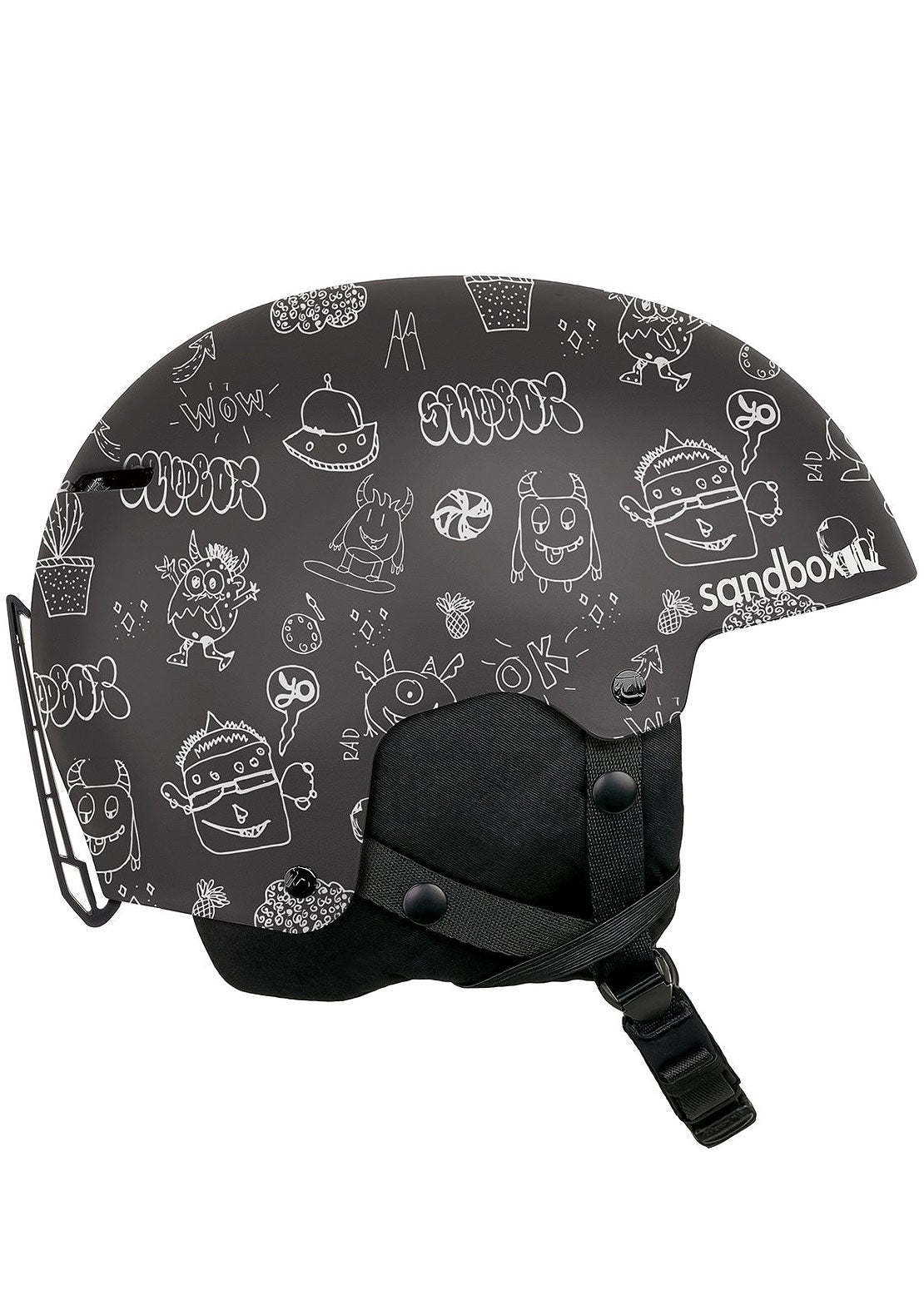 Sandbox Junior Icon Ace Winter Helmet Doodles