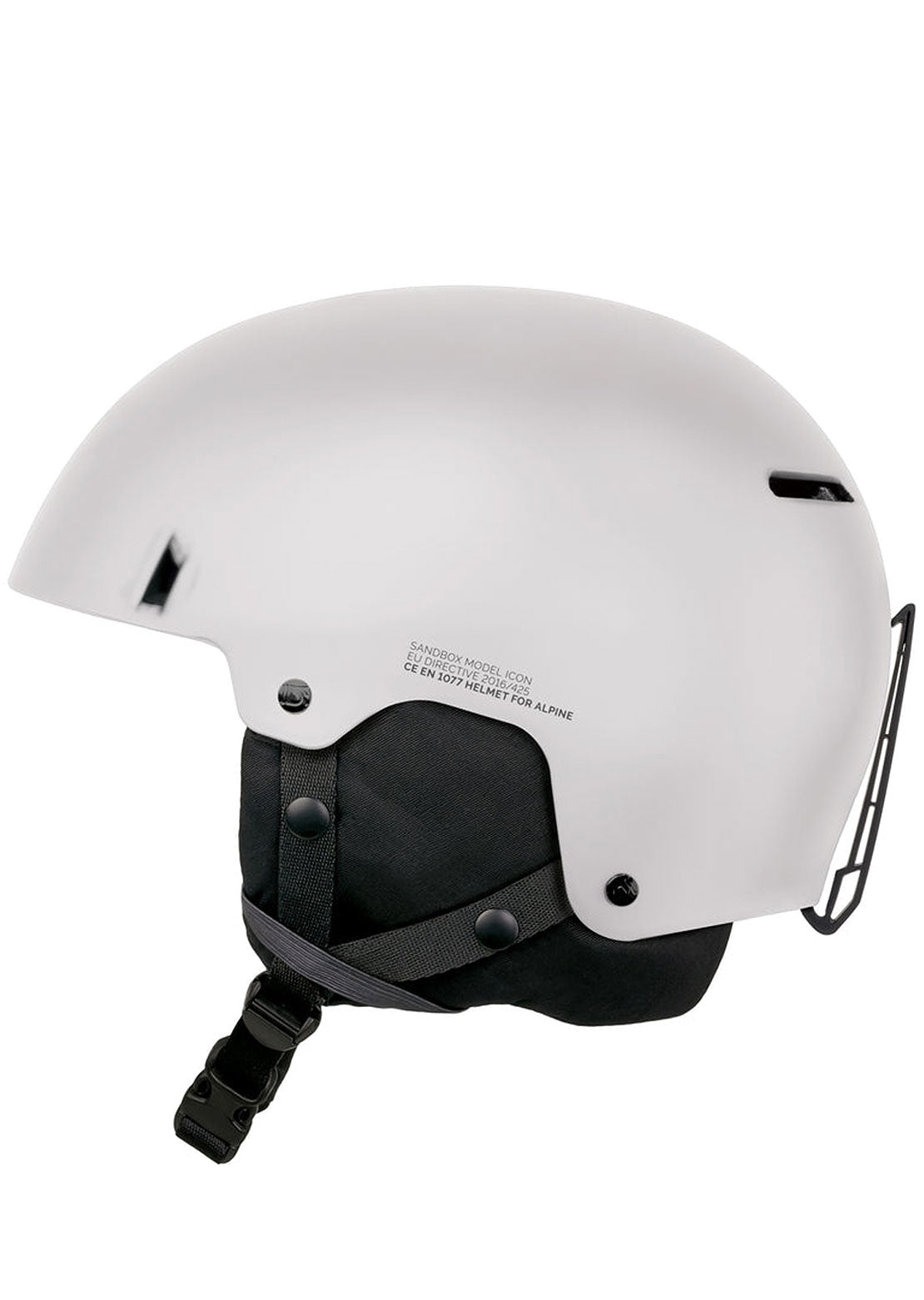 Sandbox Unisex Icon Snow Winter Helmet White