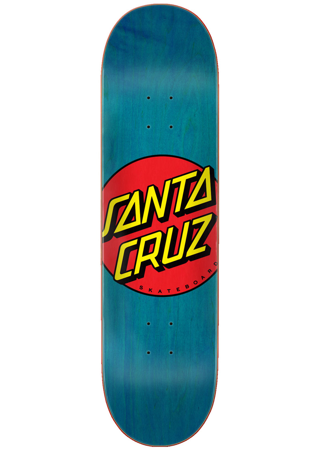Santa Cruz Classic Dot Skateboard Deck - 8.5&quot; Blue