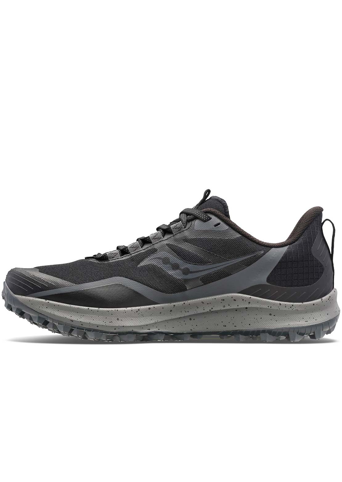 Saucony Women&#39;s Peregrine 12 Shoes Black/Charcoal