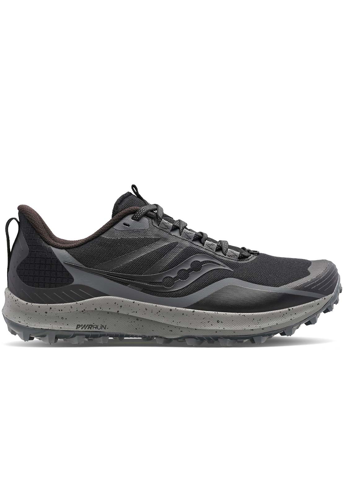 Saucony Women&#39;s Peregrine 12 Shoes Black/Charcoal