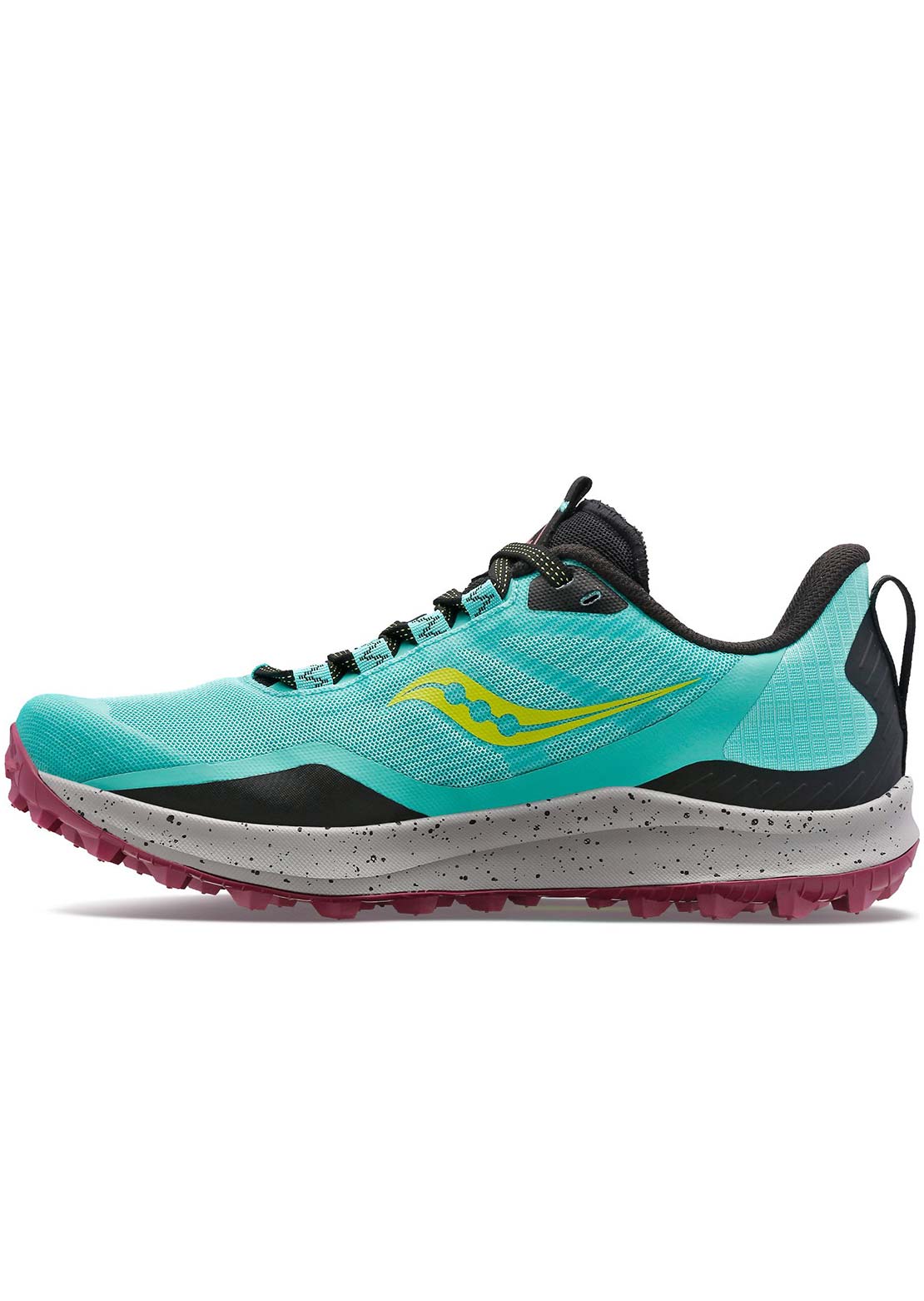 Saucony Women&#39;s Peregrine 12 Shoes Cool Mint/Acid