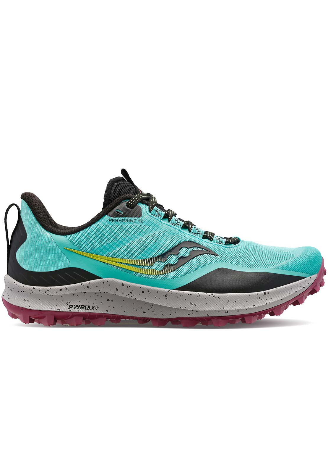 Saucony Women&#39;s Peregrine 12 Shoes Cool Mint/Acid