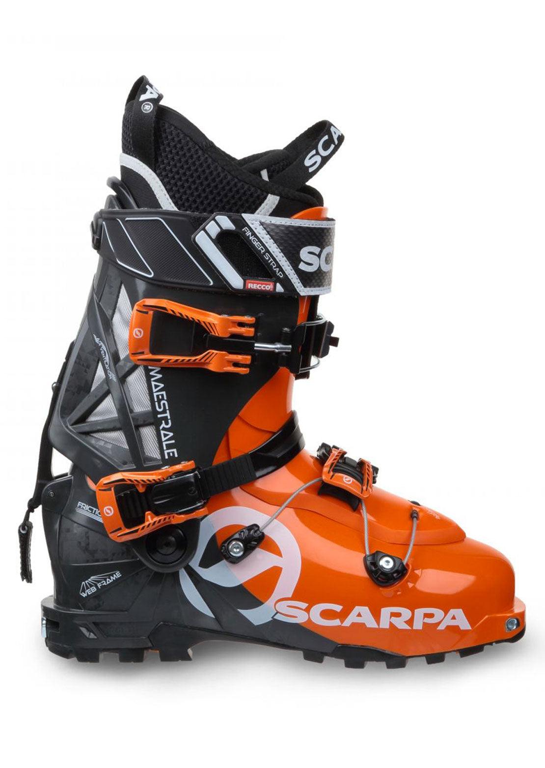 Scarpa Men’s Maestrale Ski Touring Boot Orange/Anthracite
