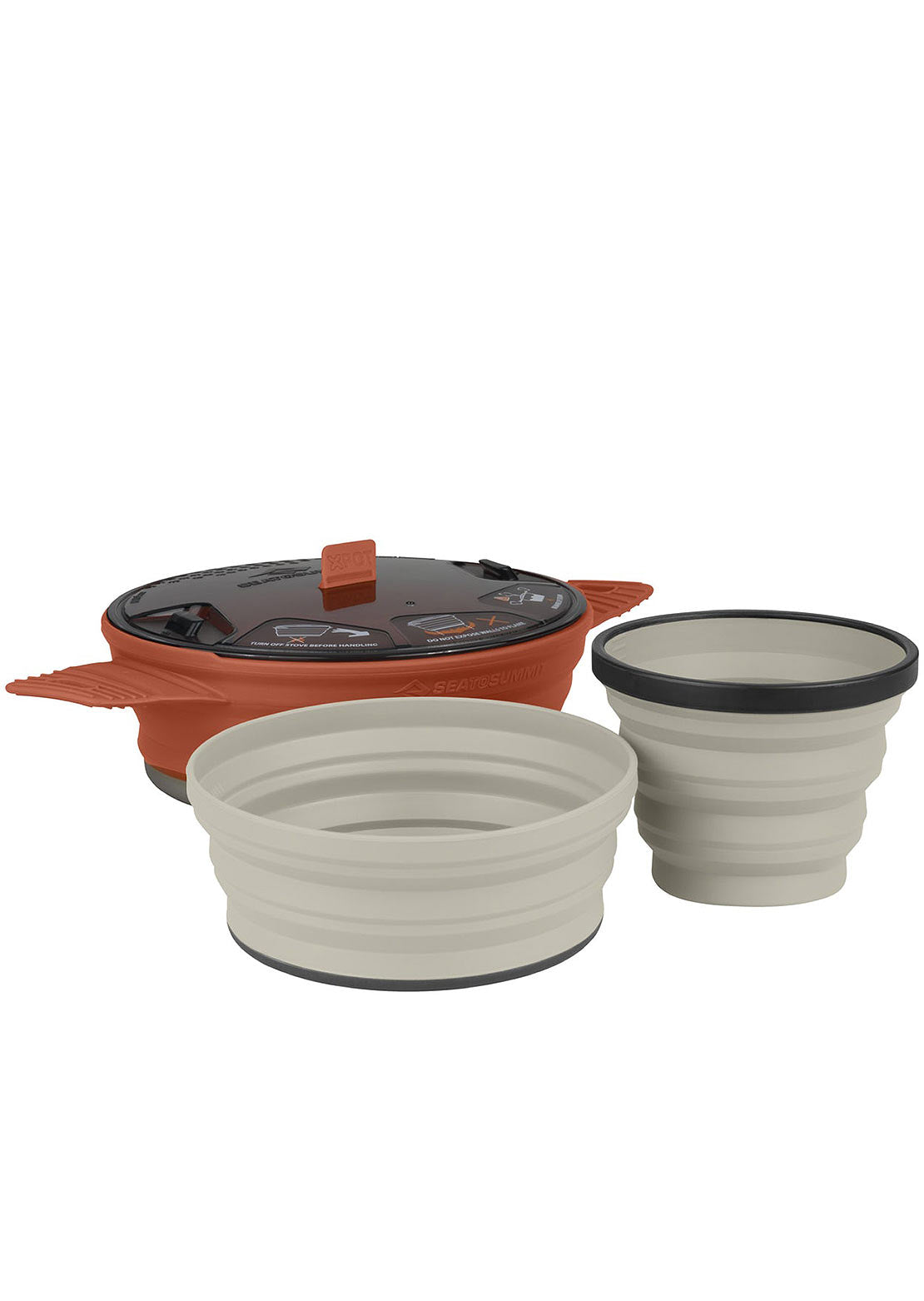 Sea To Summit X Set 21 - 3 Piece Collapsible Cook Set