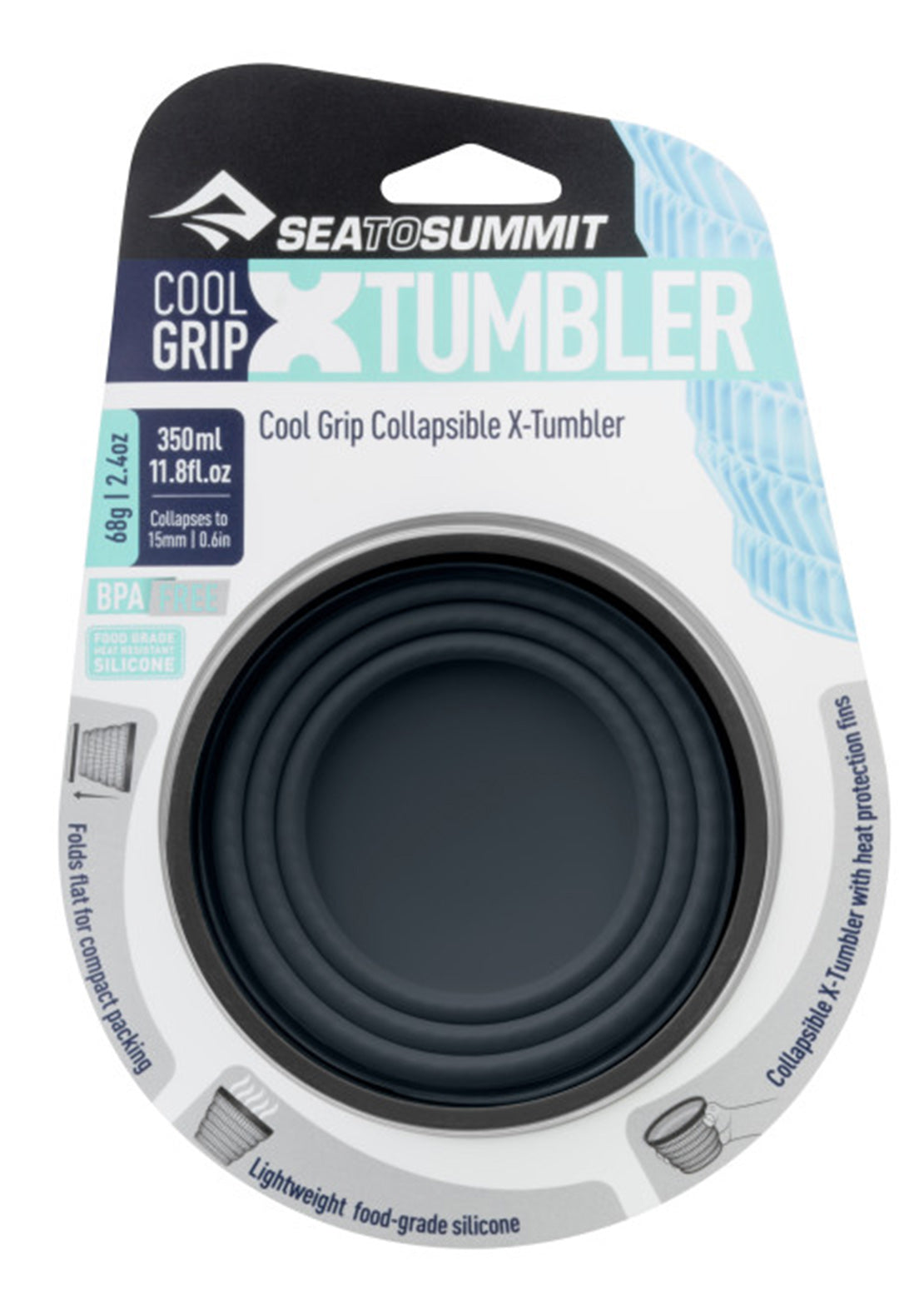 Sea To Summit X Tumbler Cool Grip Charcoal