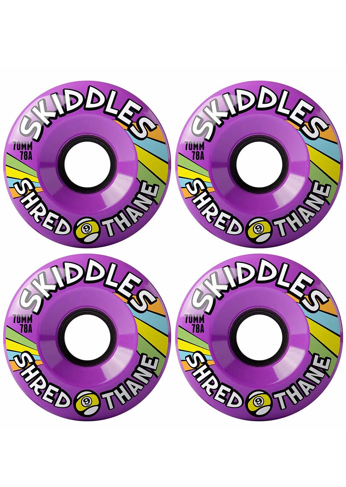 Sector 9 Longboard Wheels Skiddles 78 A Purple