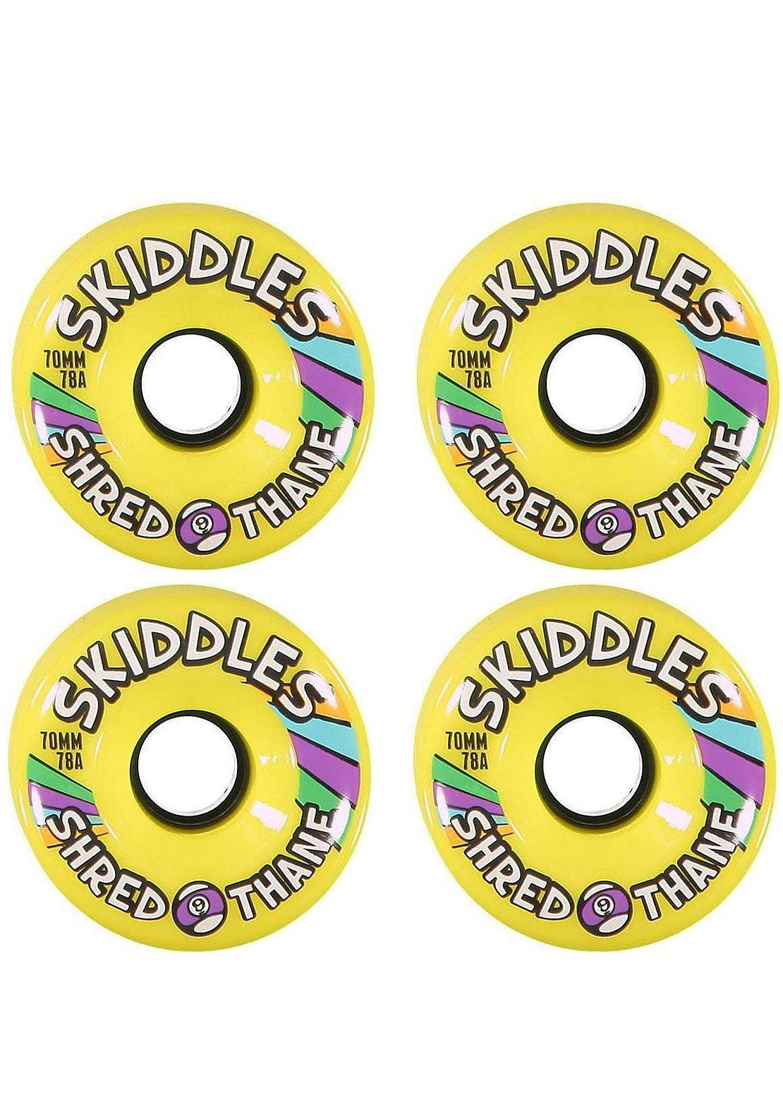 Sector 9 Longboard Wheels Skiddles 78 A Yellow