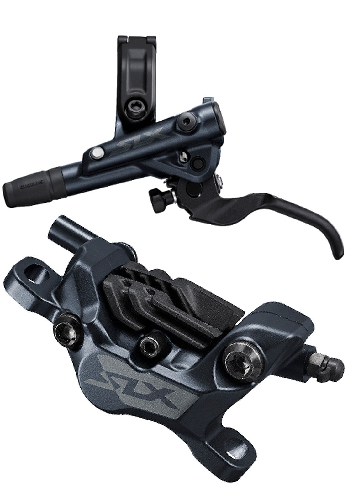 Shimano BL-M7100 &amp; BR-M7120 SLX Rear Disc Brake Assembled Set Black