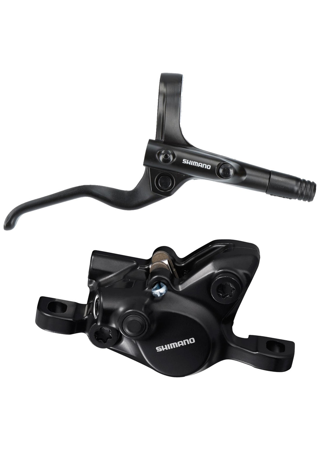 Shimano BL-MT201 & BR-MT200 Front Disc Brake Assembled Set Black