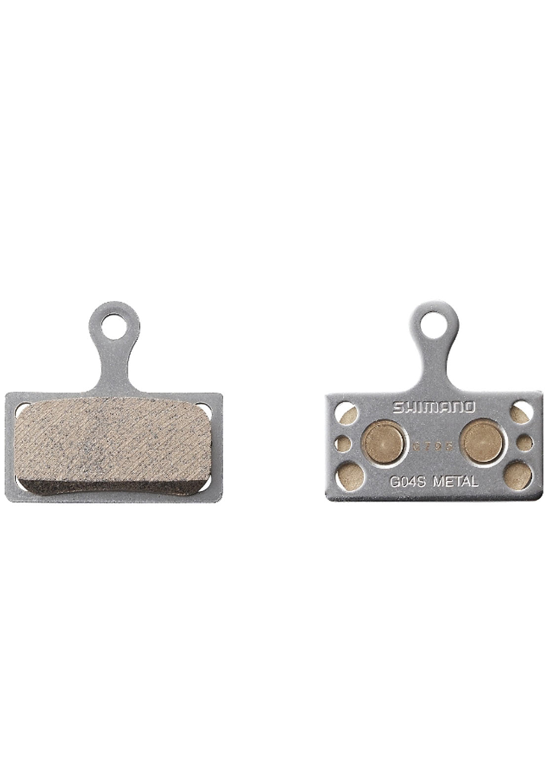 Shimano G04S Metal Pad with Split Pin and Spring