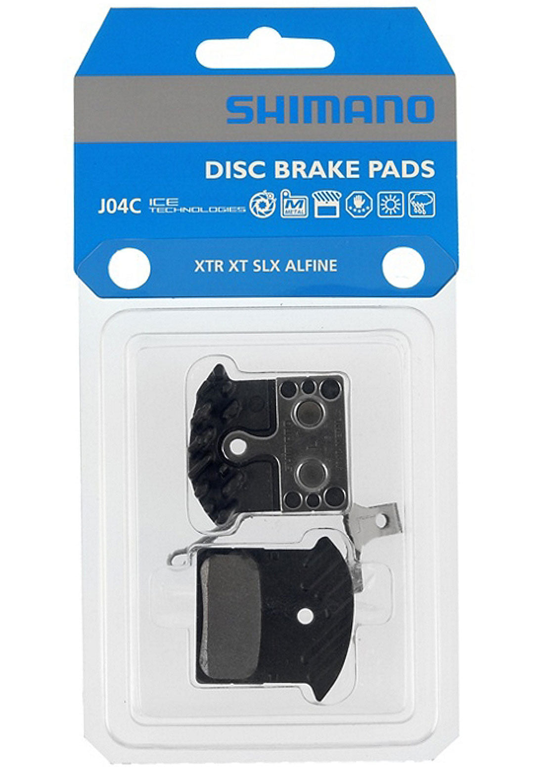 Shimano J04C Metal Disc Brake Pad