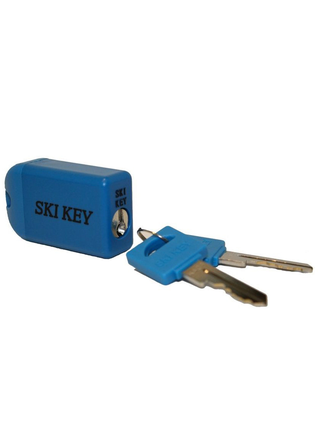 Ski Key Lock Blue