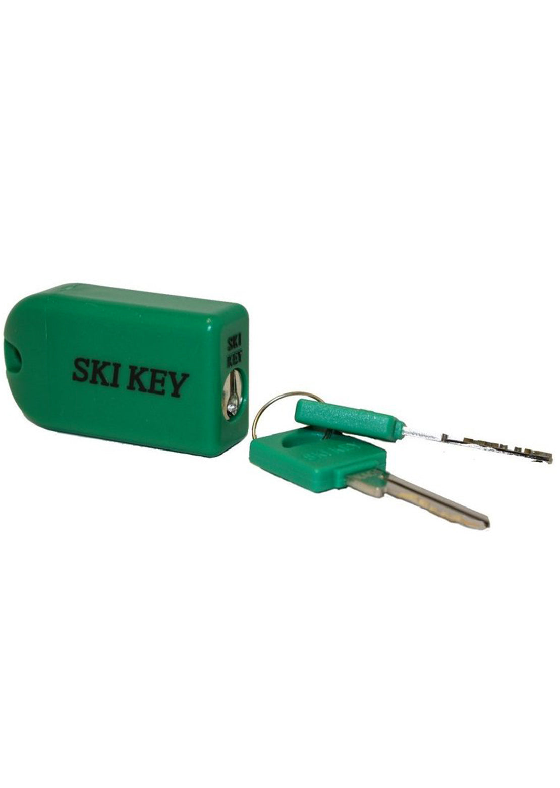 Ski Key Lock Green