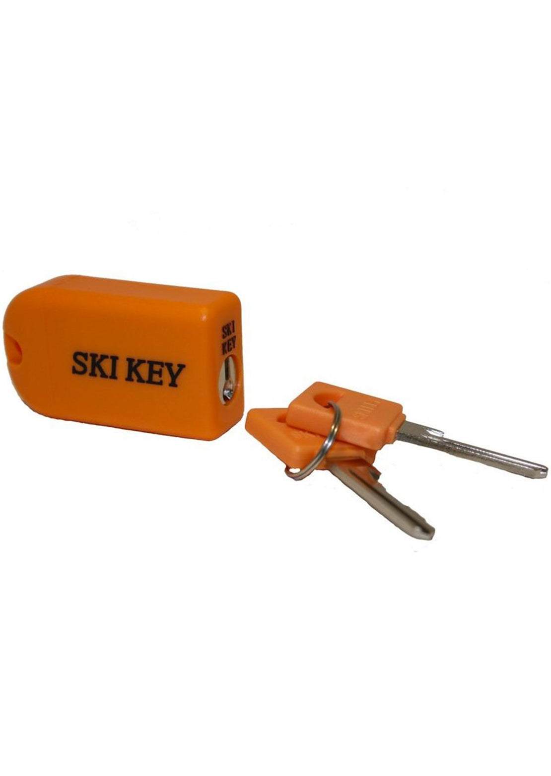 Ski Key Lock Orange