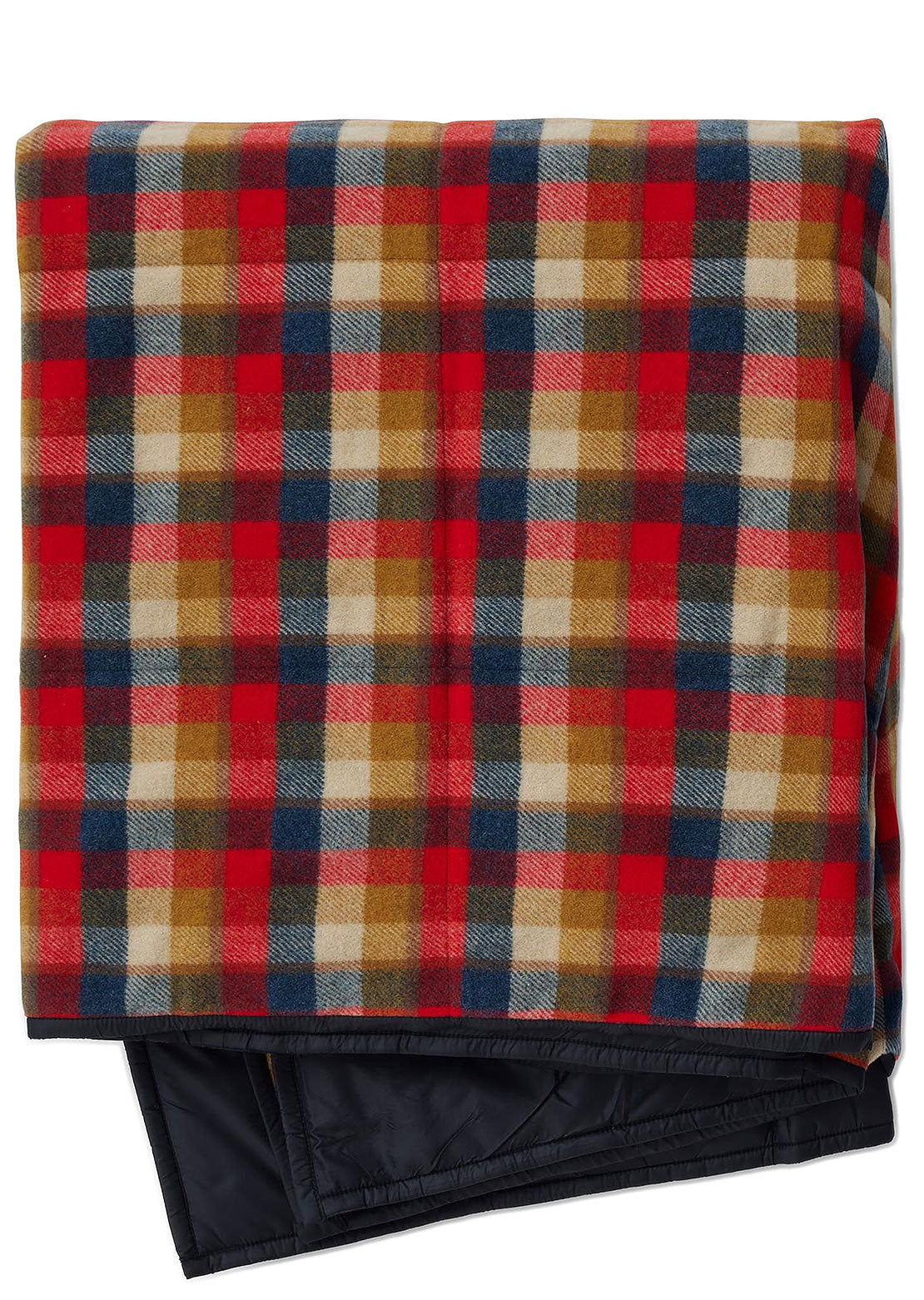 Smartwool Anchor Line Blanket Rythmic Red Plaid