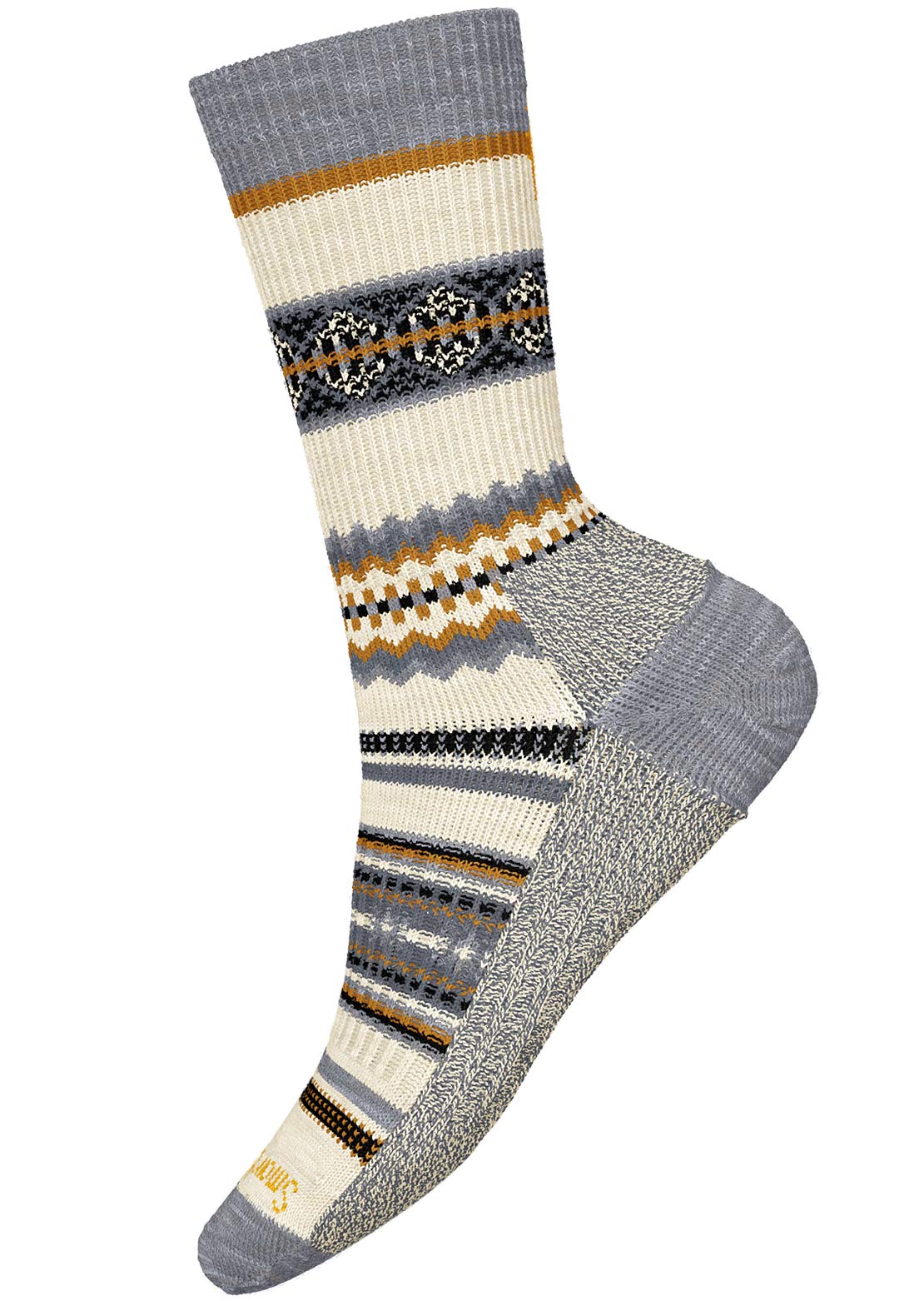 Smartwool Everyday Snowed In Sweater Crew Socks Natural