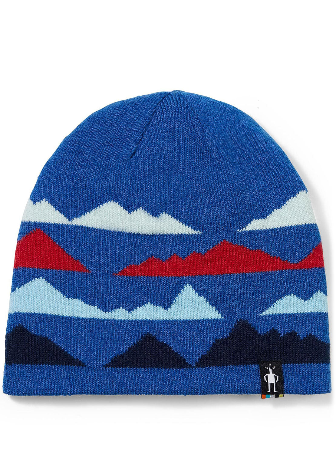 Smartwool Junior Mountain Pattern Beanie Blueberry Hill