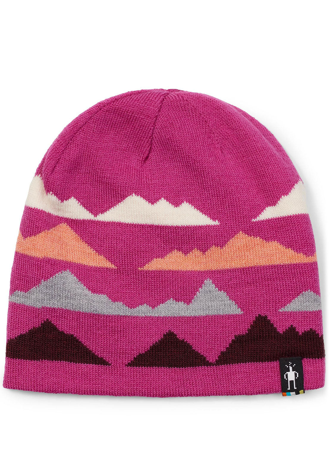 Smartwool Junior Mountain Pattern Beanie Festive Fuchsia