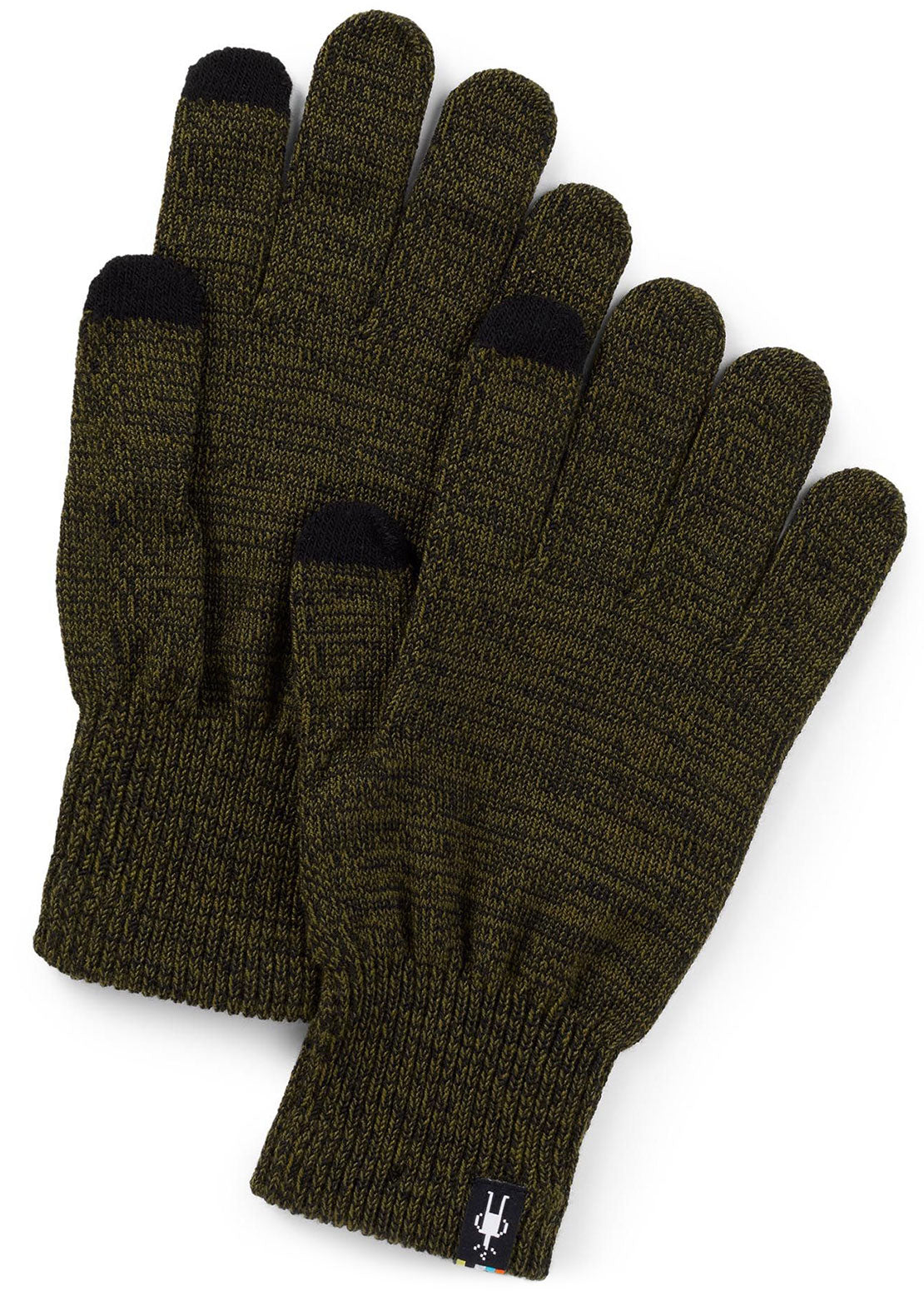 Smartwool Liner Gloves Winter Moss Heather